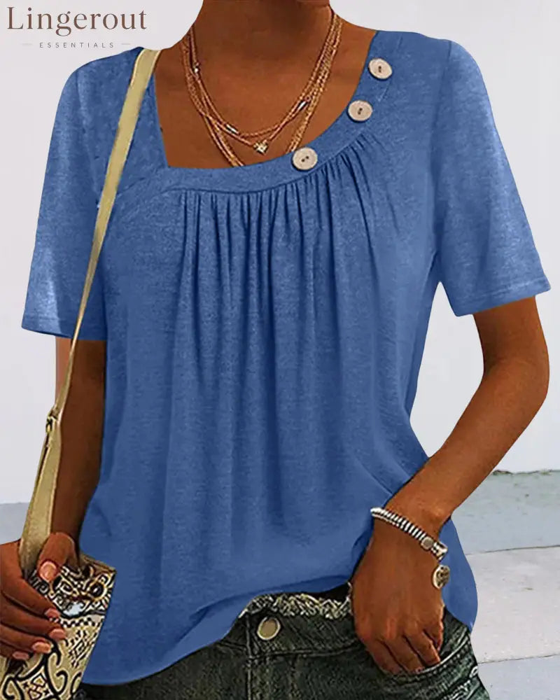 Comfortable short sleeve top