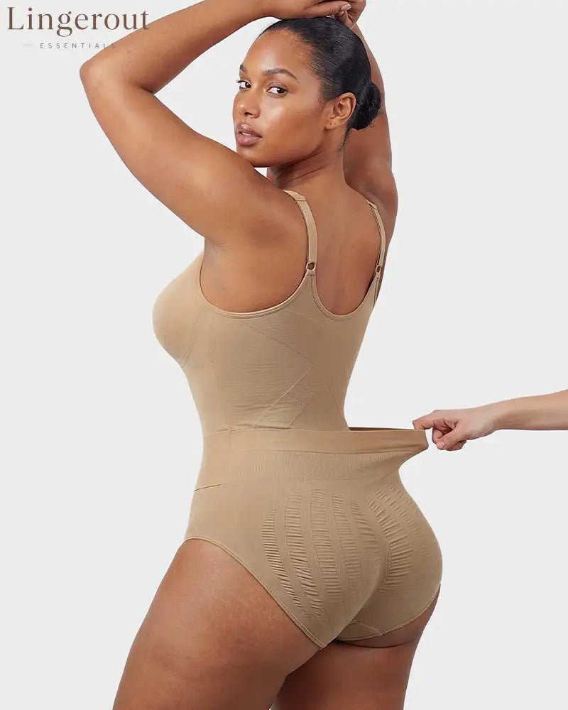 Deep V Camisole Bodysuit Shapewear