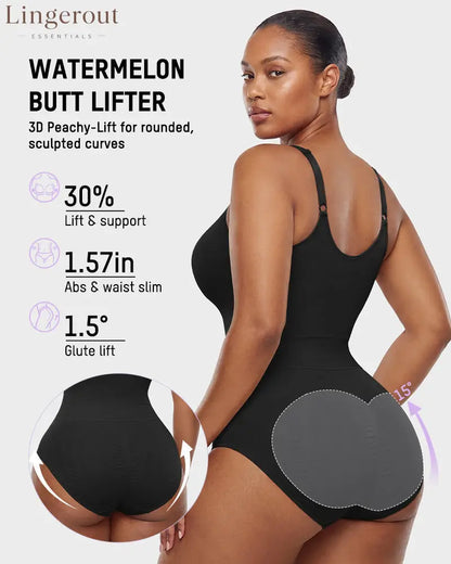 Deep V Camisole Bodysuit Shapewear