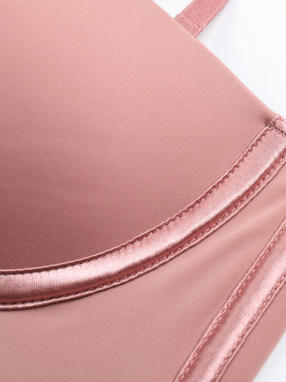 Back Lace-up Thong Seamless Shapewear Bodysuit