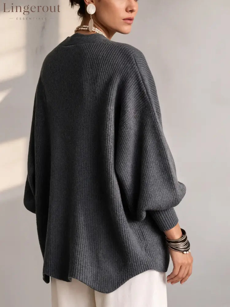 Everyday Button Front Cardigan Sweater - HOT SALE