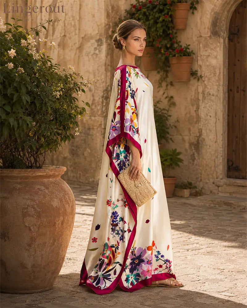 Fiora Garden Maxi Kaftan - Maxi Dresses