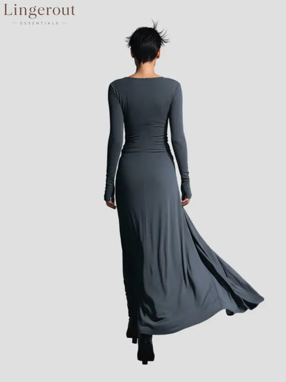 Liora Wrap Maxi Dress