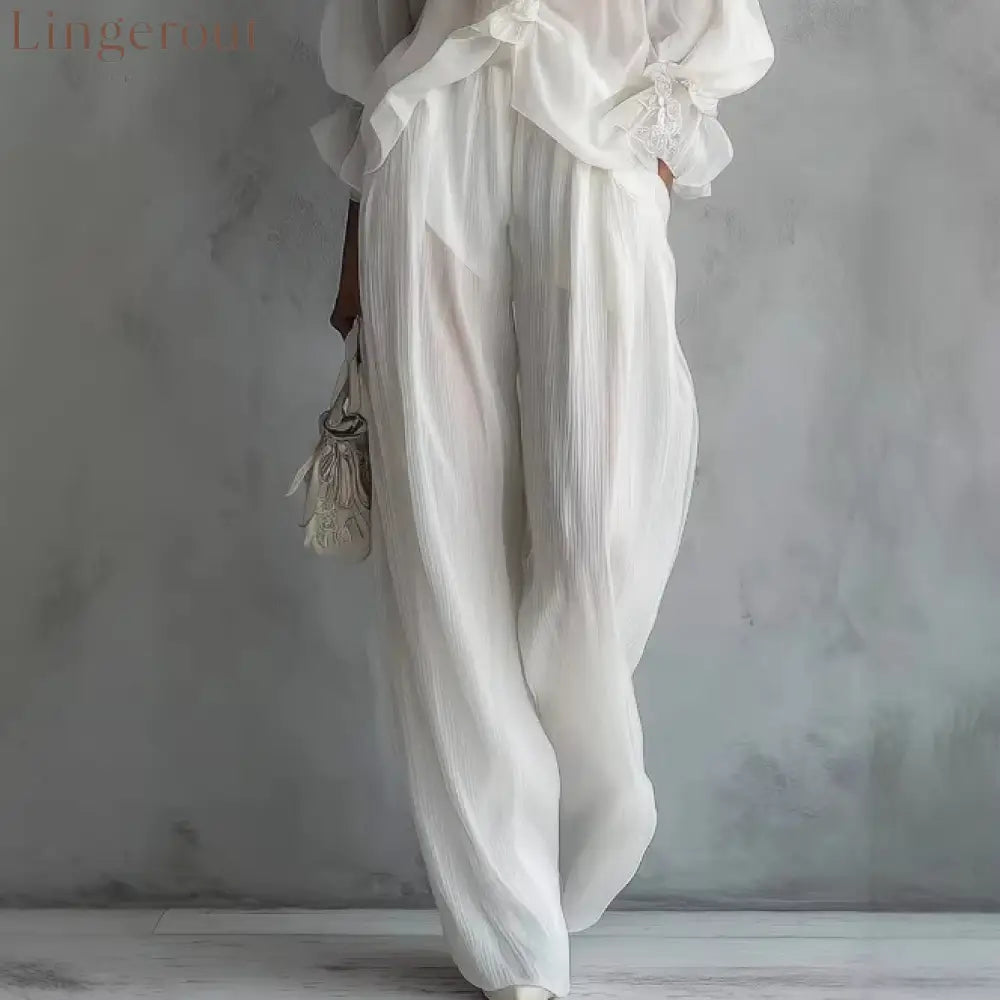 ✨ Luxury Flowy Ruffle Set | Where Effortless Elegance Meets Timeless Charm