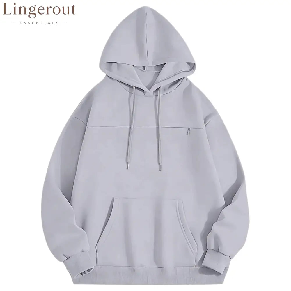 Oversized Chest Pocket Hoodie