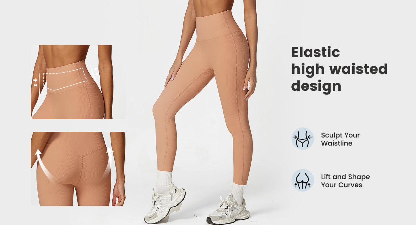 High-Waist Tummy Control Butt Lifting Leggings