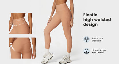 High-Waist Tummy Control Butt Lifting Leggings