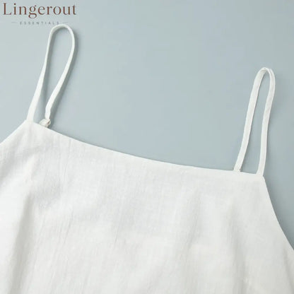 Pure Cotton Square Neck Mini Dress