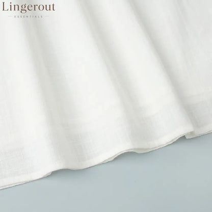 Pure Cotton Square Neck Mini Dress