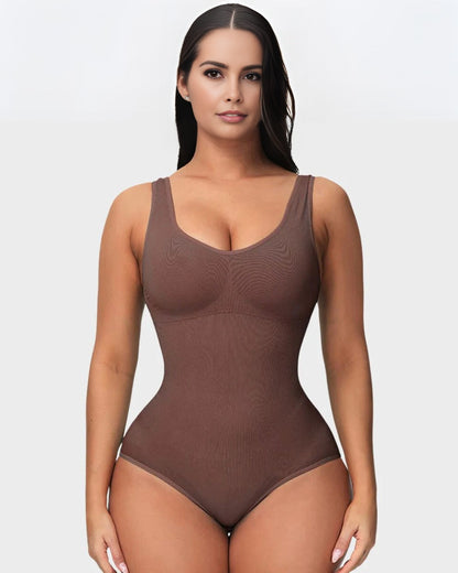 Hugmecurve® Smoothing Seamless Tank Top Bodysuit Tummy Control Shapewear