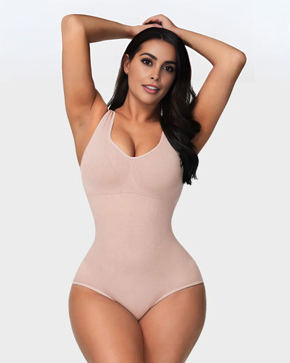 Hugmecurve® Smoothing Seamless Tank Top Bodysuit Tummy Control Shapewear