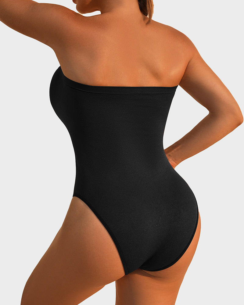Hugmecurve® Strapless Tummy Control Sculpting Bodysuit