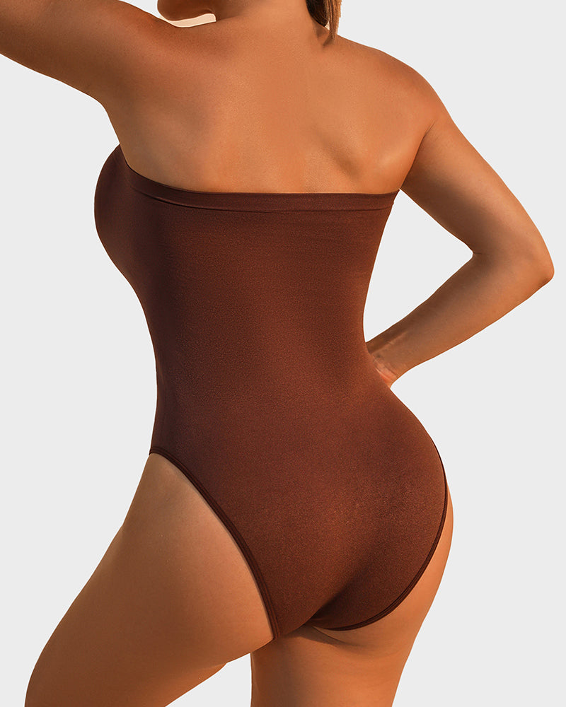 Hugmecurve® Strapless Tummy Control Sculpting Bodysuit
