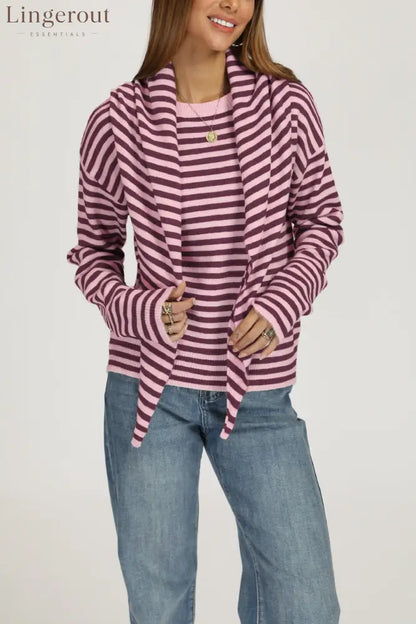 Aliexpress European And American Style Amazon Best Selling Cross-Border Sweater With Shawl Autumn And Winter Round Neck
