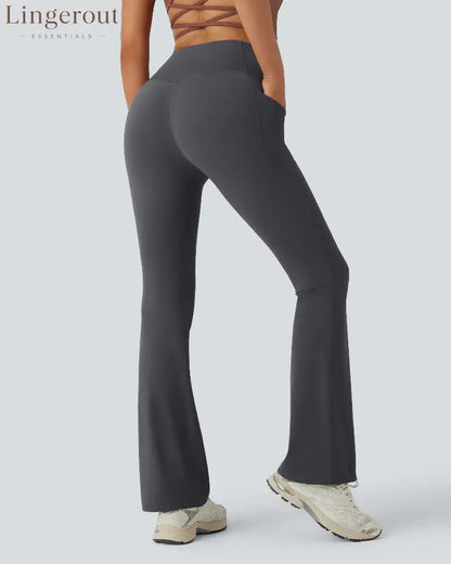 Slimming High-Waist Yoga Leggings with Pockets