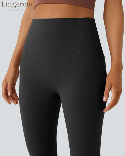Slimming High-Waist Yoga Leggings with Pockets