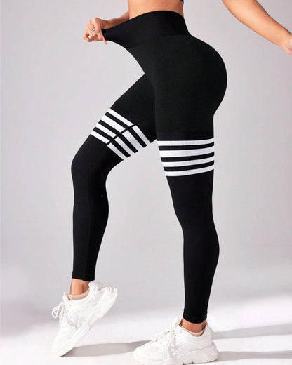 Hugmecurve Scrunch Thigh-Highs Butt Lifting Workout Leggings