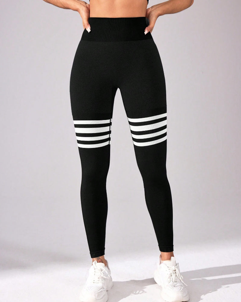 Hugmecurve Scrunch Thigh-Highs Butt Lifting Workout Leggings