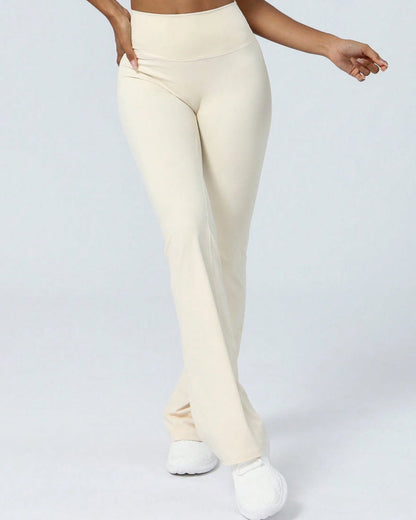 Hugmecurve High Waist Butt-lifting Flare Leggings For Women