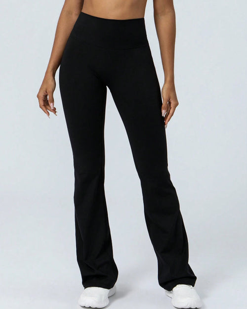 Hugmecurve High Waist Butt-lifting Flare Leggings For Women