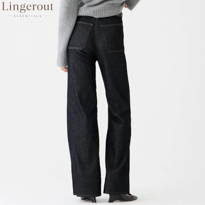 Tummy Control Sailor Wide Leg Trouser