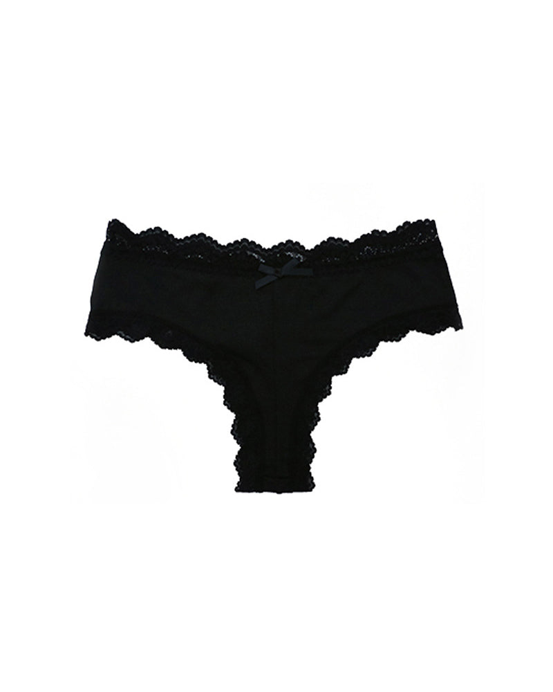 Hugmecurve® Mid-Rise Comfortable Bowknot Pure Cotton Crotch Briefs
