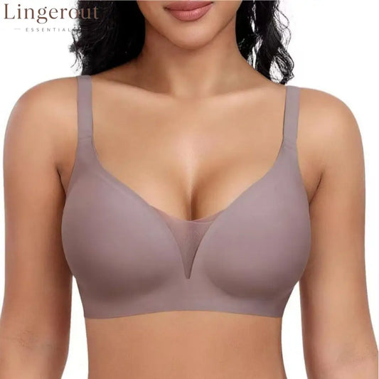 Women Smooth Wireless Daily Bra Lightweight No Underwire Underwear
