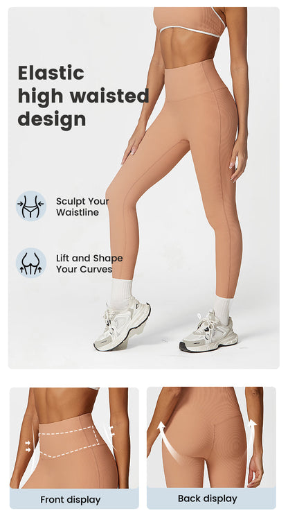 High-Waist Tummy Control Butt Lifting Leggings