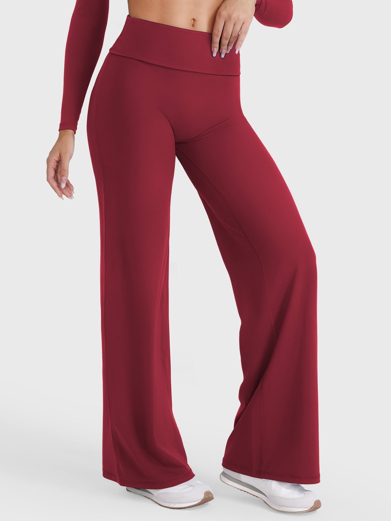 hugmecurve Eddiy 31.5" Fold Over Straight Leggings