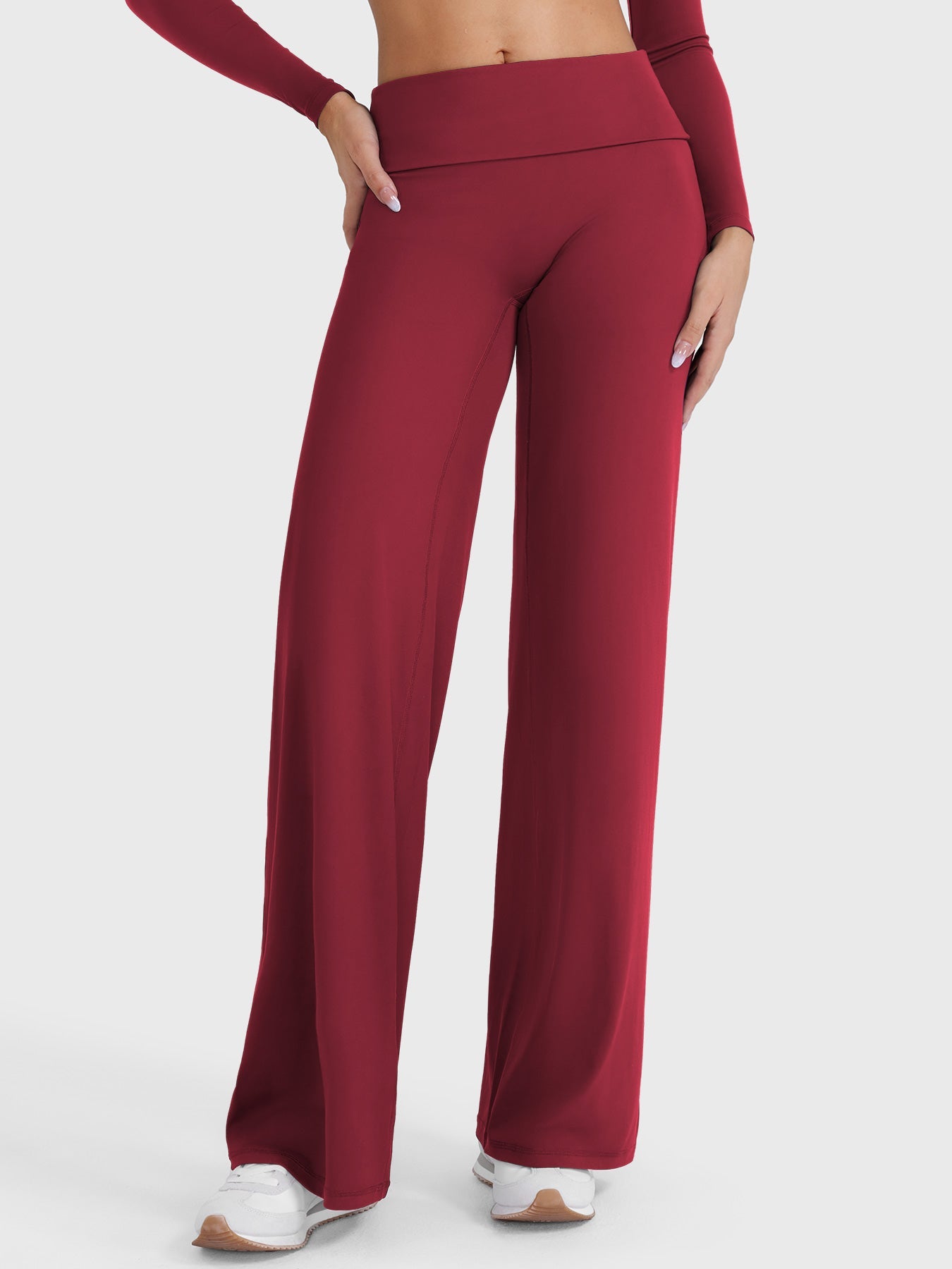 hugmecurve Eddiy 31.5" Fold Over Straight Leggings