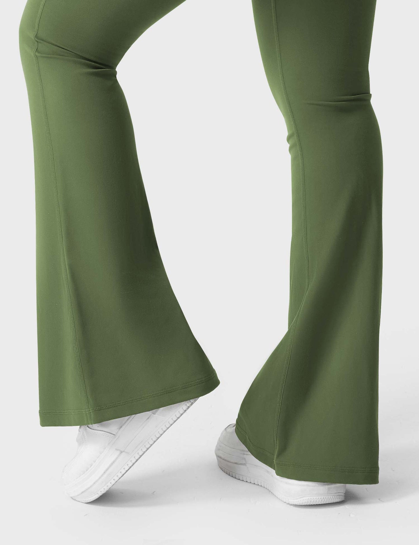 hugmecurve  Brittany Flared Leggings with Pockets