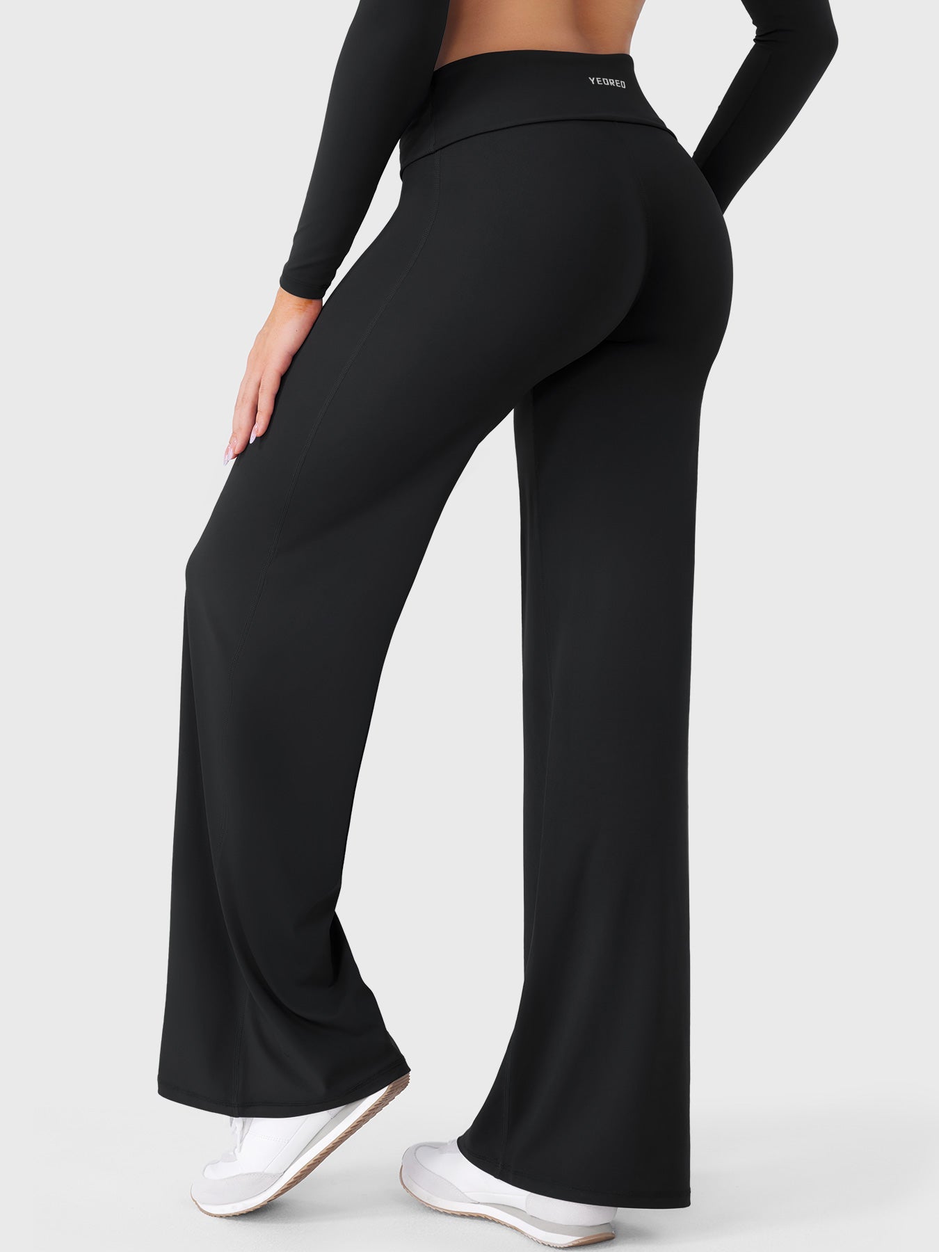 hugmecurve Eddiy 31.5" Fold Over Straight Leggings