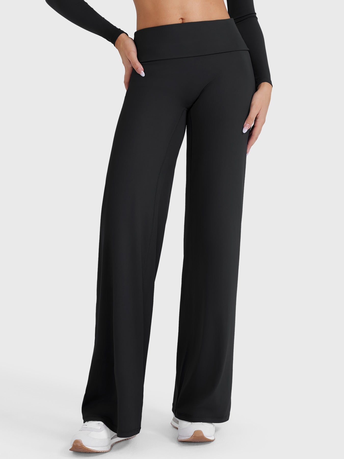 hugmecurve Eddiy 31.5" Fold Over Straight Leggings