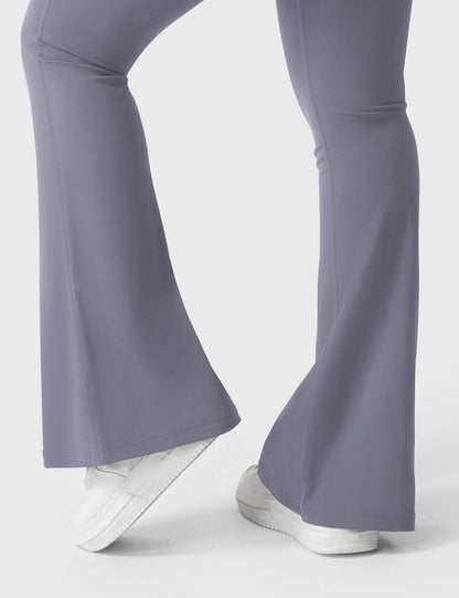 hugmecurve  Brittany Flared Leggings with Pockets