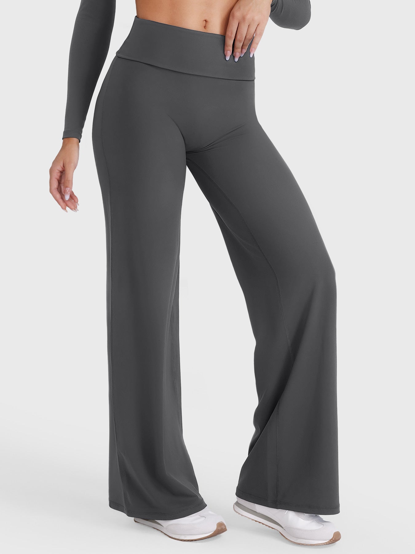 hugmecurve Eddiy 31.5" Fold Over Straight Leggings