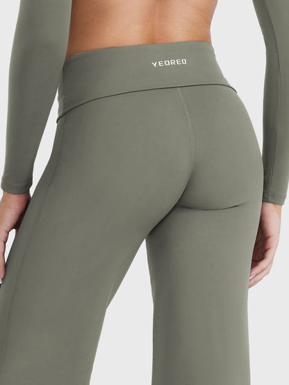 hugmecurve Eddiy 31.5" Fold Over Straight Leggings