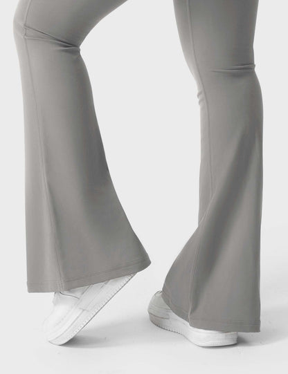 hugmecurve  Brittany Flared Leggings with Pockets