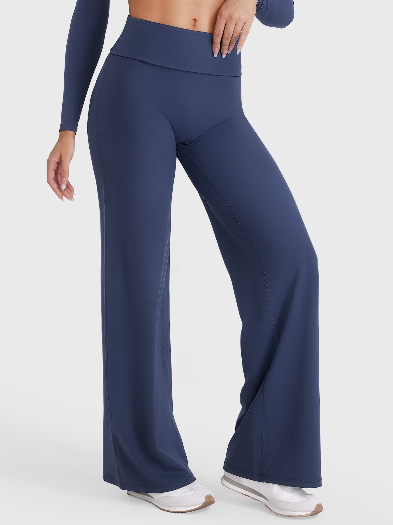 hugmecurve Eddiy 31.5" Fold Over Straight Leggings