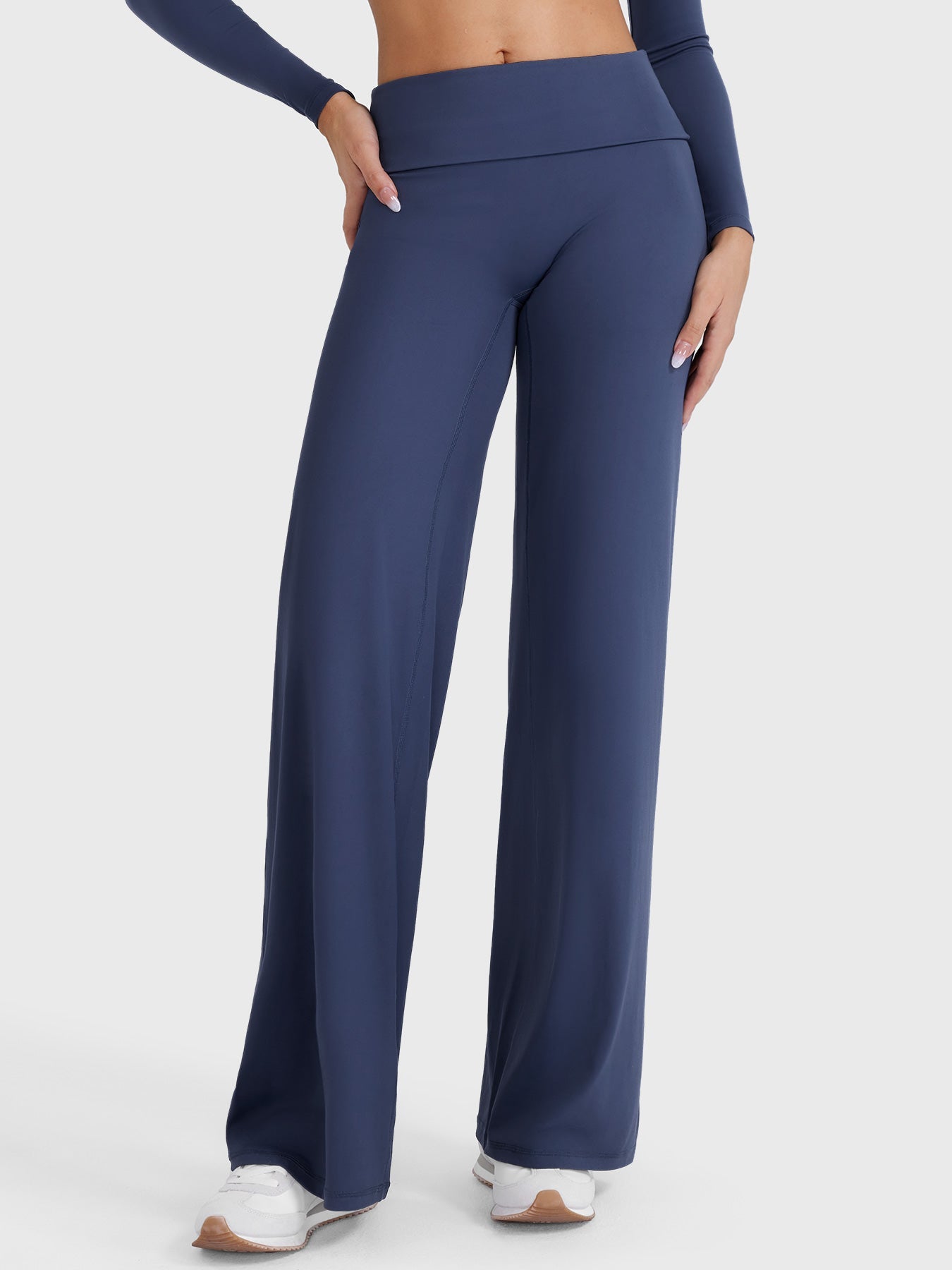 hugmecurve Eddiy 31.5" Fold Over Straight Leggings