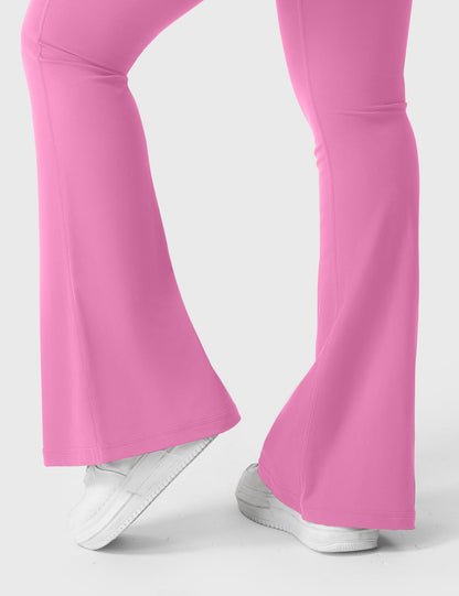 hugmecurve  Brittany Flared Leggings with Pockets