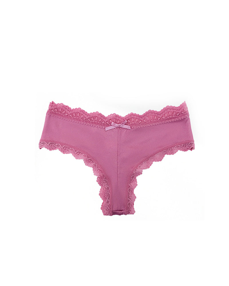 Hugmecurve® Mid-Rise Comfortable Bowknot Pure Cotton Crotch Briefs